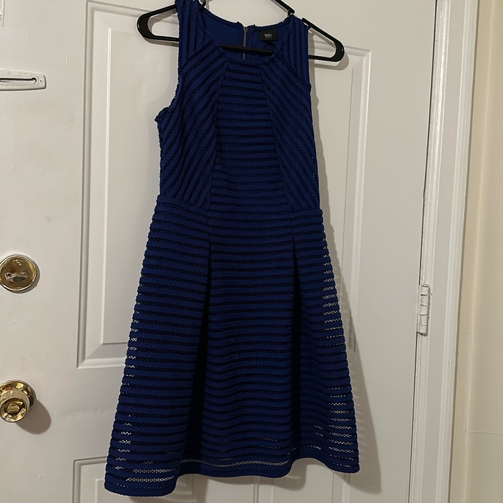 Navy blue dress